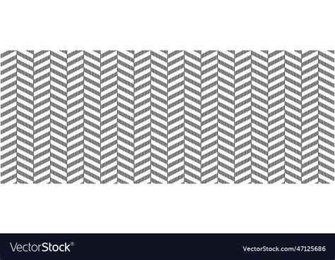 Herringbone Seamless Pattern Chevron Ornament Vector Image