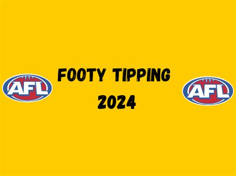 Footy Tipping 2024 Royal Brighton Yacht Club