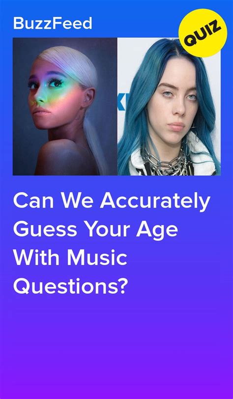 Can We Accurately Guess Your Age With Music Questions Guess The