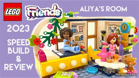 Lego Friends Aliya S Room Speed Build Review Youtube