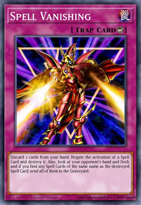 Spell Vanishing Yu Gi Oh Card Database Ygoprodeck