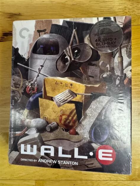 DISNEYS WALL E USA Criterion Collection 4K Uhd Blu Ray Brand New EUR 44