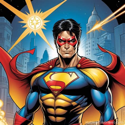 Bolivian Superhero Illustration Stable Diffusion Online