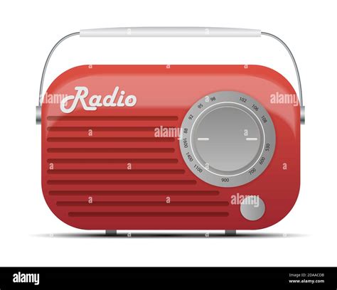 Old Radio Tuner Icon Illustration Stock Photo Alamy