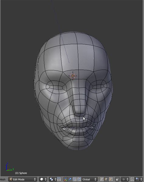 Modeling Head Sphere Method And Trys With Sculptris Nudity Warning