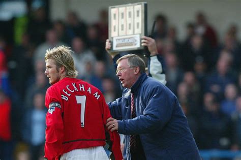 Beckham Narrates True Story Of How Sir Alex Ferguson Kicked A Boot To