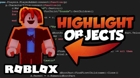 Roblox Studio Model Highlight Youtube