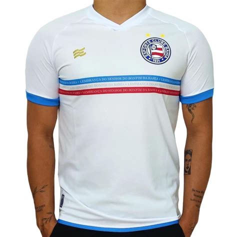 Camisa Do Bahia 2024 Uniforme 1 Versão Torcedor Esquadrão Masculina