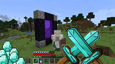 Minecraft Como Hacer El Portal Al Nether YouTube