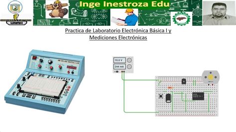 Practica De Laboratorio Electrónica Básica I Y Mediciones Electrónicas Youtube