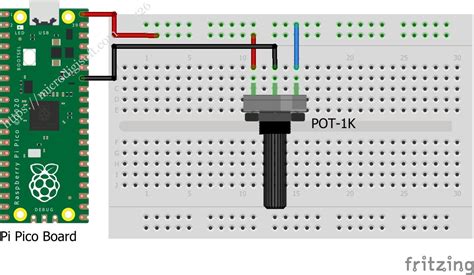 Adc With Raspberry Pi Pico Using Micropython