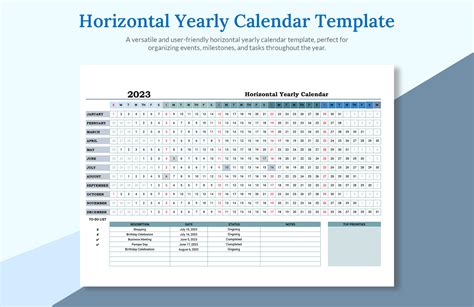 Google sheets year calendar template 2025