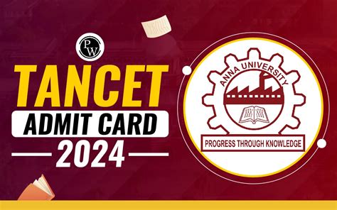 Tancet Admit Card 2024 Out Download Hall Ticket