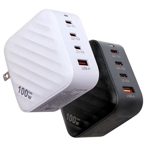 ITO PD100W 急速充電器 USB PD対応 100W 5A 4ポート ACアダプター PSE認証 ハチハチハウス L1645