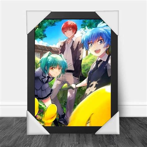 Quadro Decorativo A4 Assassination Classroom Elo7