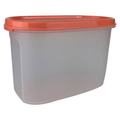 Tupperware Modular Oval 1 1 Litro Laranja Pote Magazine Luiza