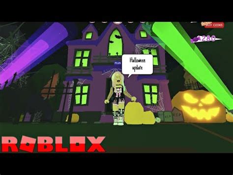 New Halloween Update In Meep City Roblox Youtube