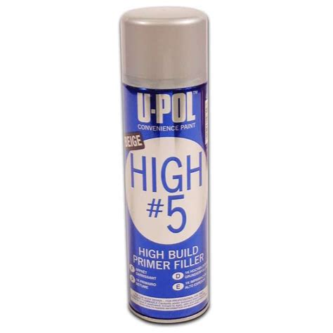 U POL 5 BEIGE H BUILD PRM AEROSOL Complete Automotive Paint Supplies