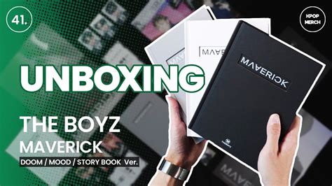 UNBOXING THE BOYZ 3rd Single Album MAVERICK DOOM MOOD STORY BOOK