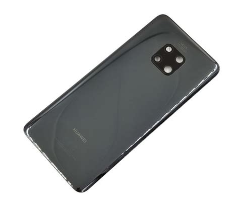 Tapa Trasera Con Cristal Embellecedor Para Huawei Mate Pro Gris Original