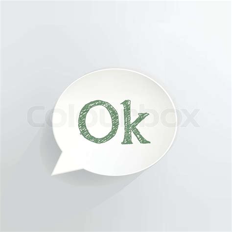 Ok | Stock vector | Colourbox