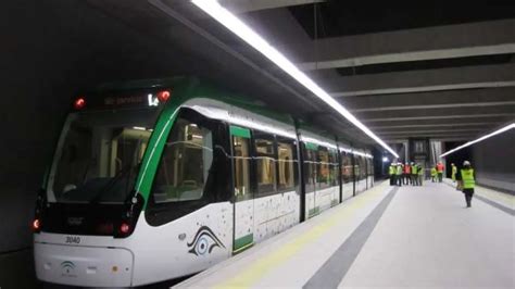 Metro de Málaga inicia las pruebas de circulación de trenes con