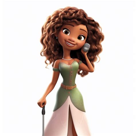 3d Princess Tiana Doll Images - Free Download on Freepik