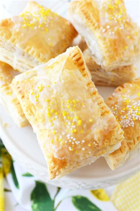Iced Lemon Puff Pastry Pockets Savvy Saving Couple
