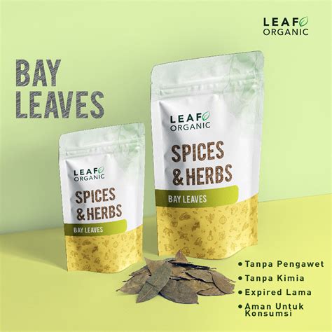 Jual Dried Bay Leaves LEAF ORGANIC Daun Salam Kering Premium Murni