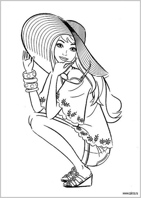 Pin By Renata On Barbie Coloring Fashion Coloring Book Barbie