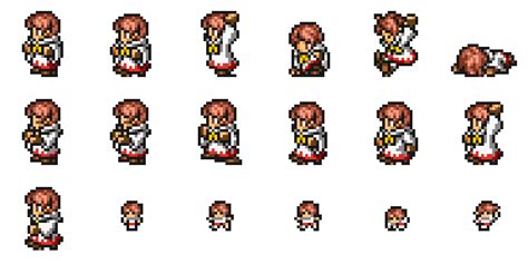 Image Ffrk Arc White Mage Spritespng Final Fantasy Wiki Fandom