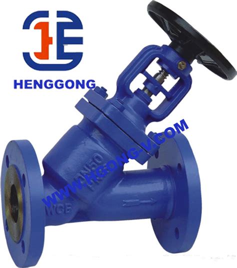 Din Wcb Y Type Bellow Seal Globe Valve China Valve Products Valve