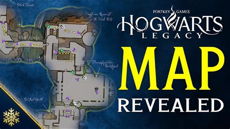 Map Of Hogwarts Reveals Secret Rooms In Hogwarts Legacy Youtube