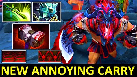 New Annoying Carry Bloodseeker Unstoppable Build Full Fight Team