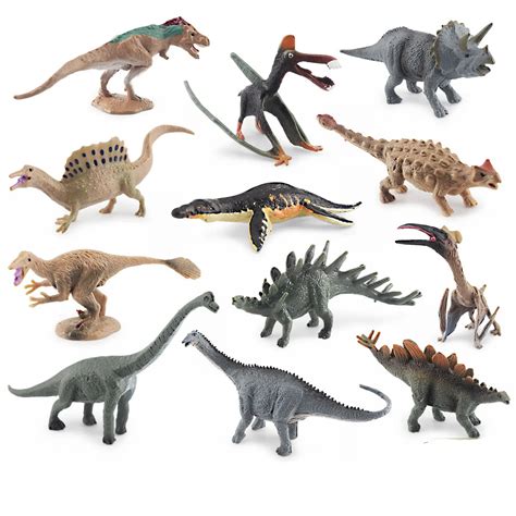 Pcs Mini Jurassic Dinosaurs Figure Set Mapusaurus Pliosaurus