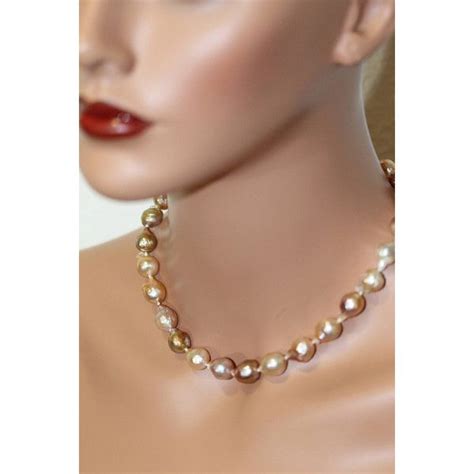 Black Tahitian Pearls Tahitian Pearl Strand Ky Gold Clasp Etsy Artofit