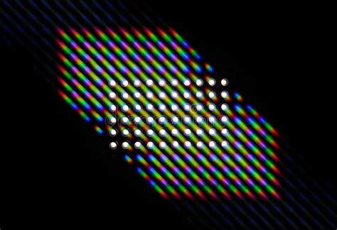 Photo Du Diagramme Diffraction De La Lumi Re De Rang E De LED