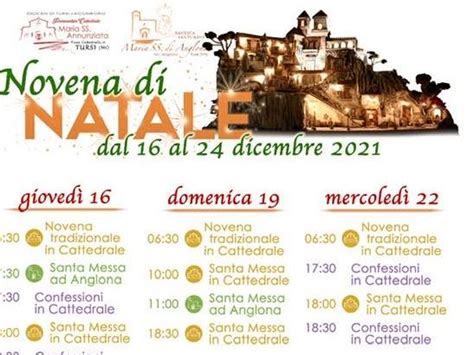 NOVENA DI NATALE 2021 DAL 16 AL 24 DICEMBRE