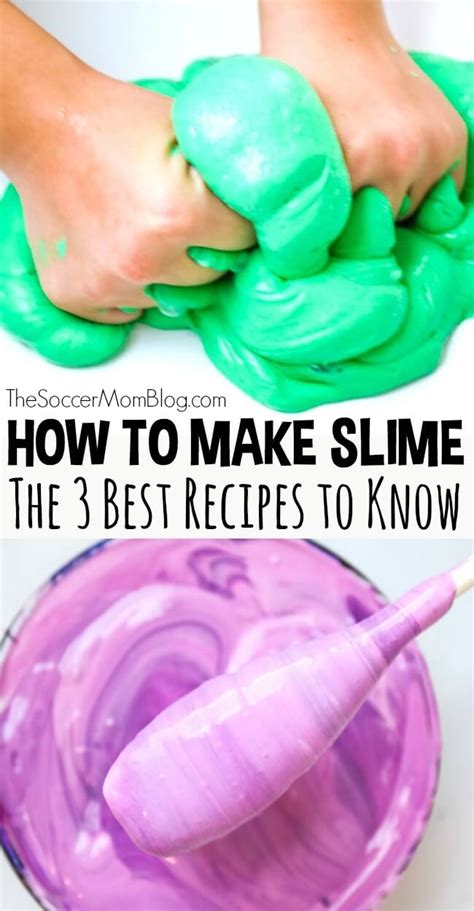 How To Make Slime Using Our Three Most Popular Recipes With These Three Basic Slime Recipes