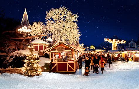 Christmas Village Hd Wallpaper Wallpaper Flare