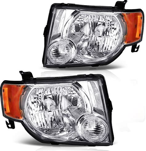 Vomal Headlight Assembly Fit For 2008 Escape 2009 Escape 2010 Escape 2011 Escape