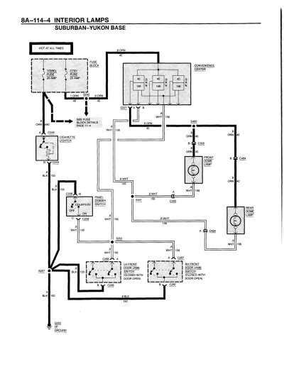 99 Escalade Running Light Wiring Diagram Guide
