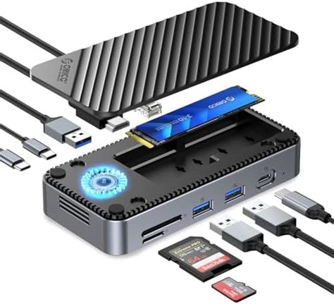 Usb C Hub Mit Nvme M Ssd Geh Use Orico In Docking Station Usb C