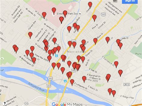 Norristown Halloween Sex Offender Safety Map Norristown Pa Patch