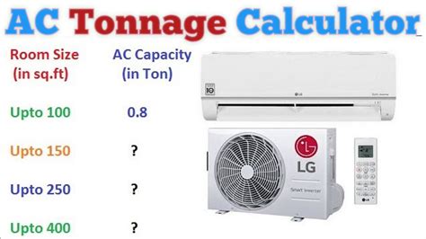 How To Buy Right Air Conditioner In 2023 II AC Tonnage Calculator Ll