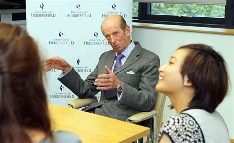 The Duke Of Kent Visits The University Of Huddersfield 3m Buckley