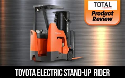 Forklift Review: Toyota Electric Stand-Up Rider