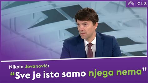 Jovanovi O Rebalansu Bud Eta Beograda Sve Je Isto Samo Njega Nema