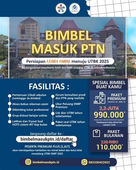 10 Rekomendasi Bimbel Online UTBK SNBT MASUK PTN Belajar Online