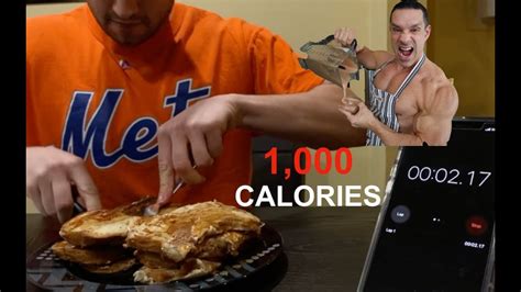 Anabolic French Toast Challenge Greg Doucette Calorie Time